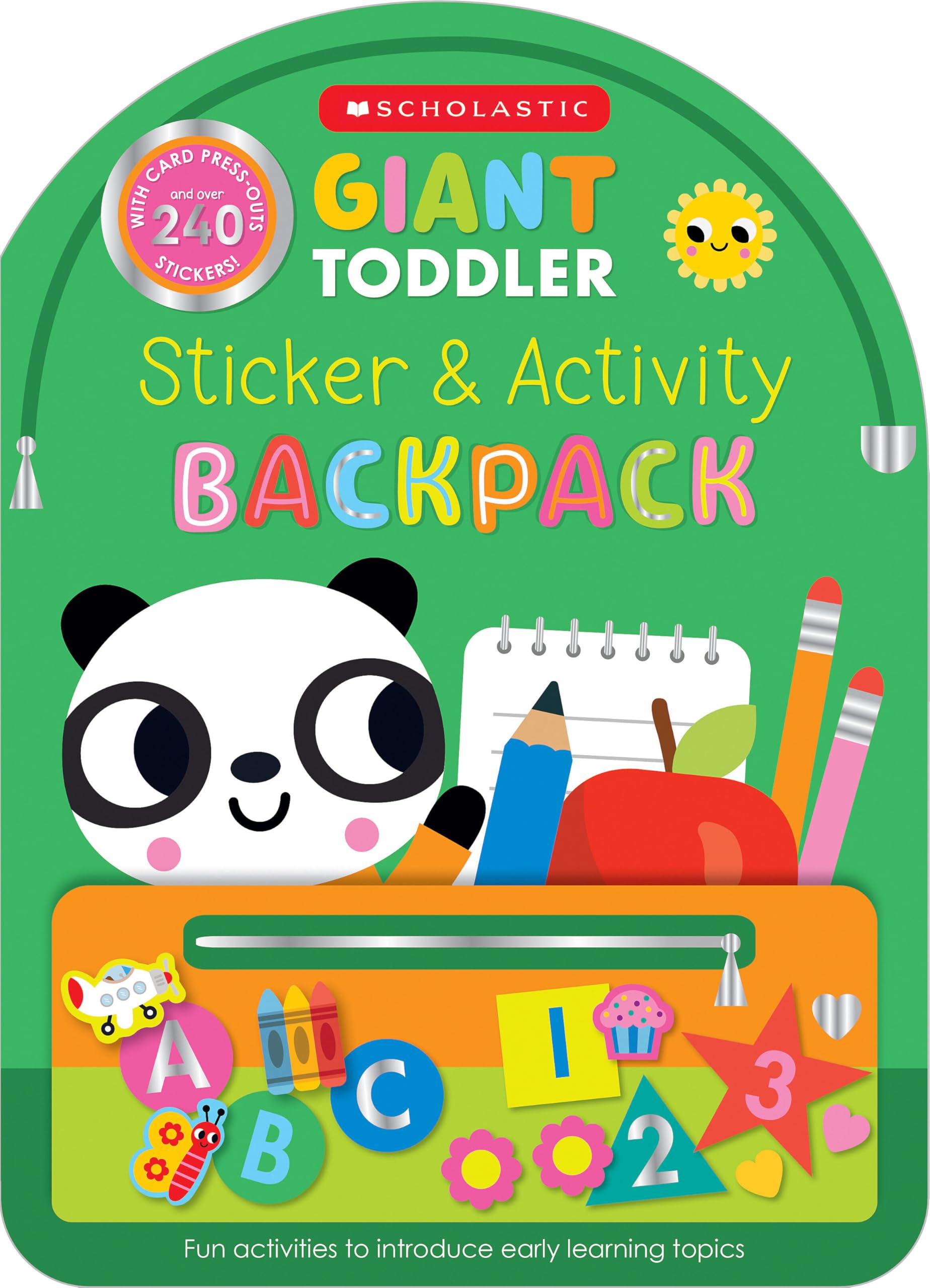 Giant Toddler: Sticker & Activity Backpack (Scholastic Early Learners): Learning Activity Backpack