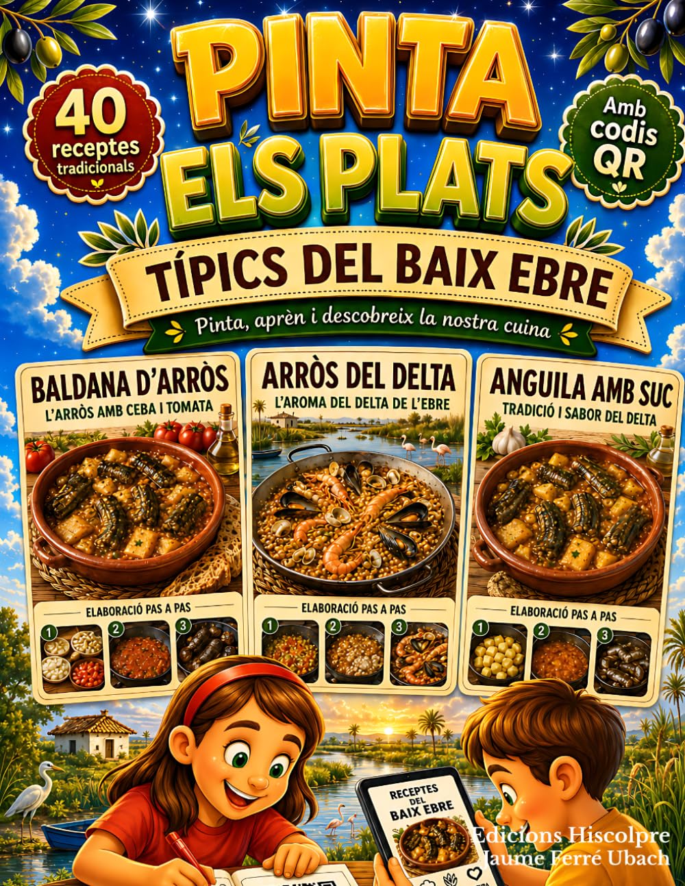 Pinta els plats típics del Baix Ebre