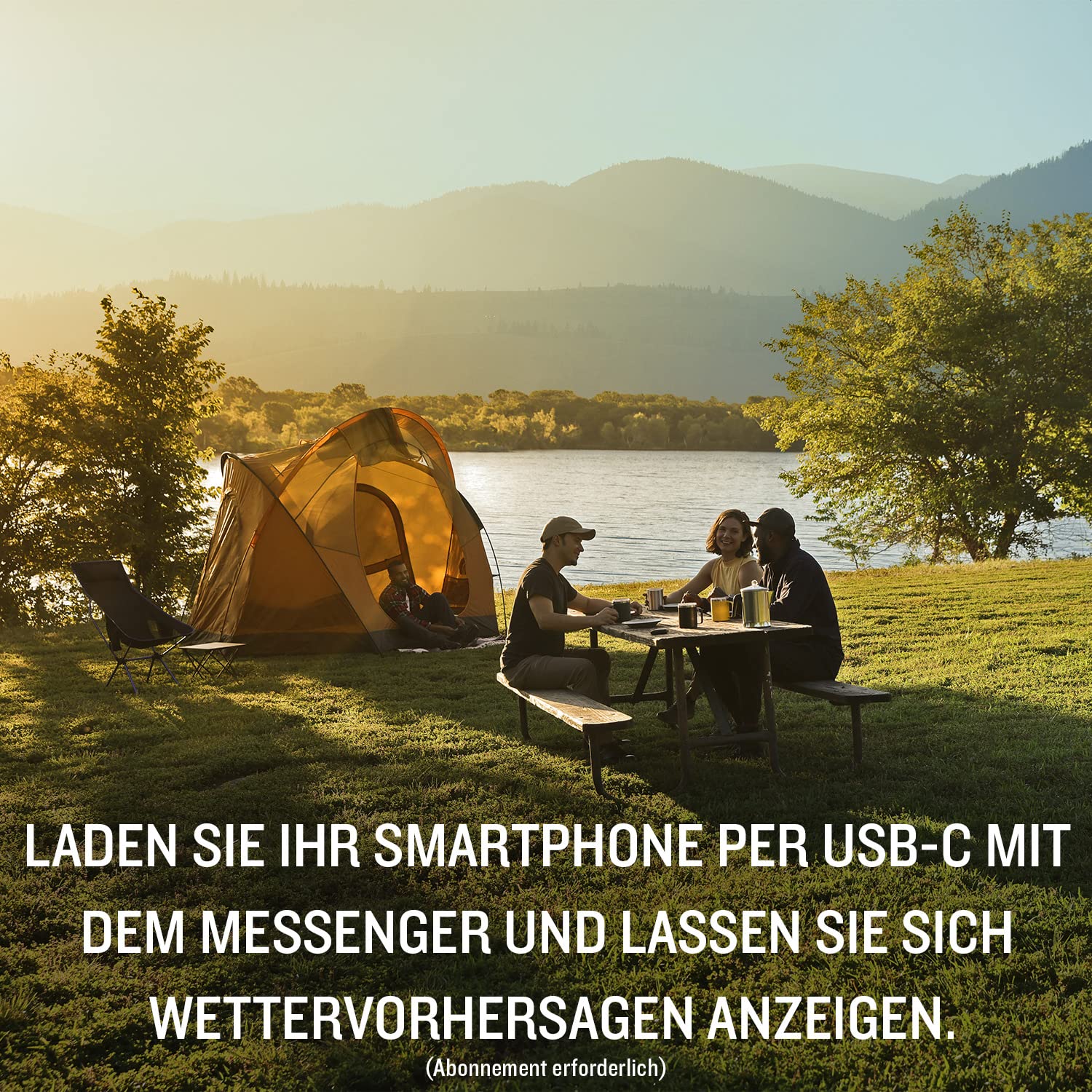 Garmin inReach Messenger – kompaktes GPS-Satelliten-Kommunikationsgerät mit 24/7 Notruf-Funktion, weltweitem Nachrichtenversand ohne Mobilfunkempfang (ABO erforderlich), bis 28 Tage Akkulaufzeit