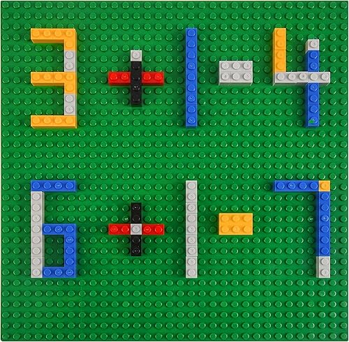 Miniatura 4 de LP Design Placas base de ladrillo  Placa base 100% compatible con las principales marcas de ladrillos de construcción  Paquete premium de 6 placas