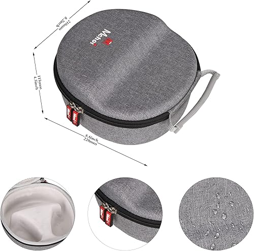 Miniatura 8 de Mchoi Funda para auriculares Logitech Zone Vibe 100 y 125  para auriculares inalámbricos Logitech G PRO X, G735, solo funda, gris