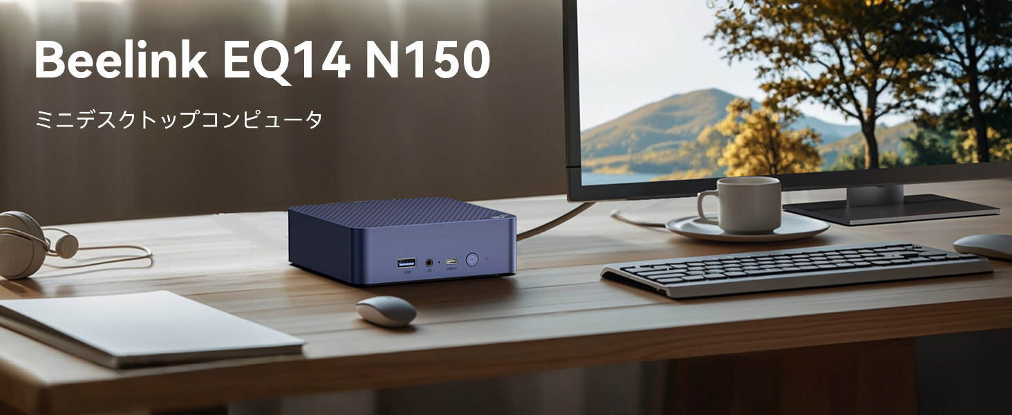 Amazon.co.jp: Beelink EQ14 ミニPC、Intel Twin Lake N150 ミニ