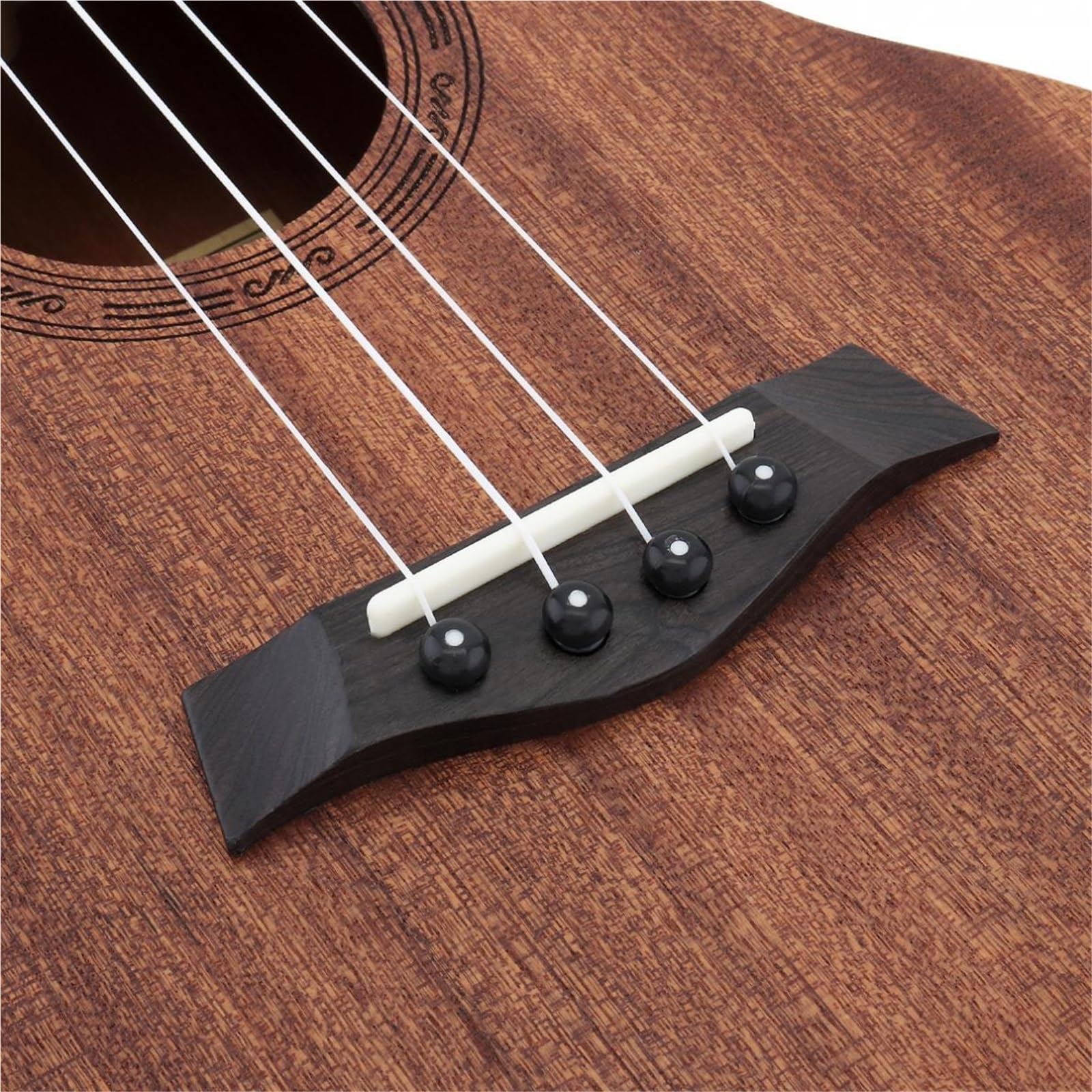 Ukulele Ukulele tenore da 23 Pollici Concerto Acoustic Guitarra Cutaway 4 Corde Chitarra in Legno di Mogano Ukulele Ukulele Soprano