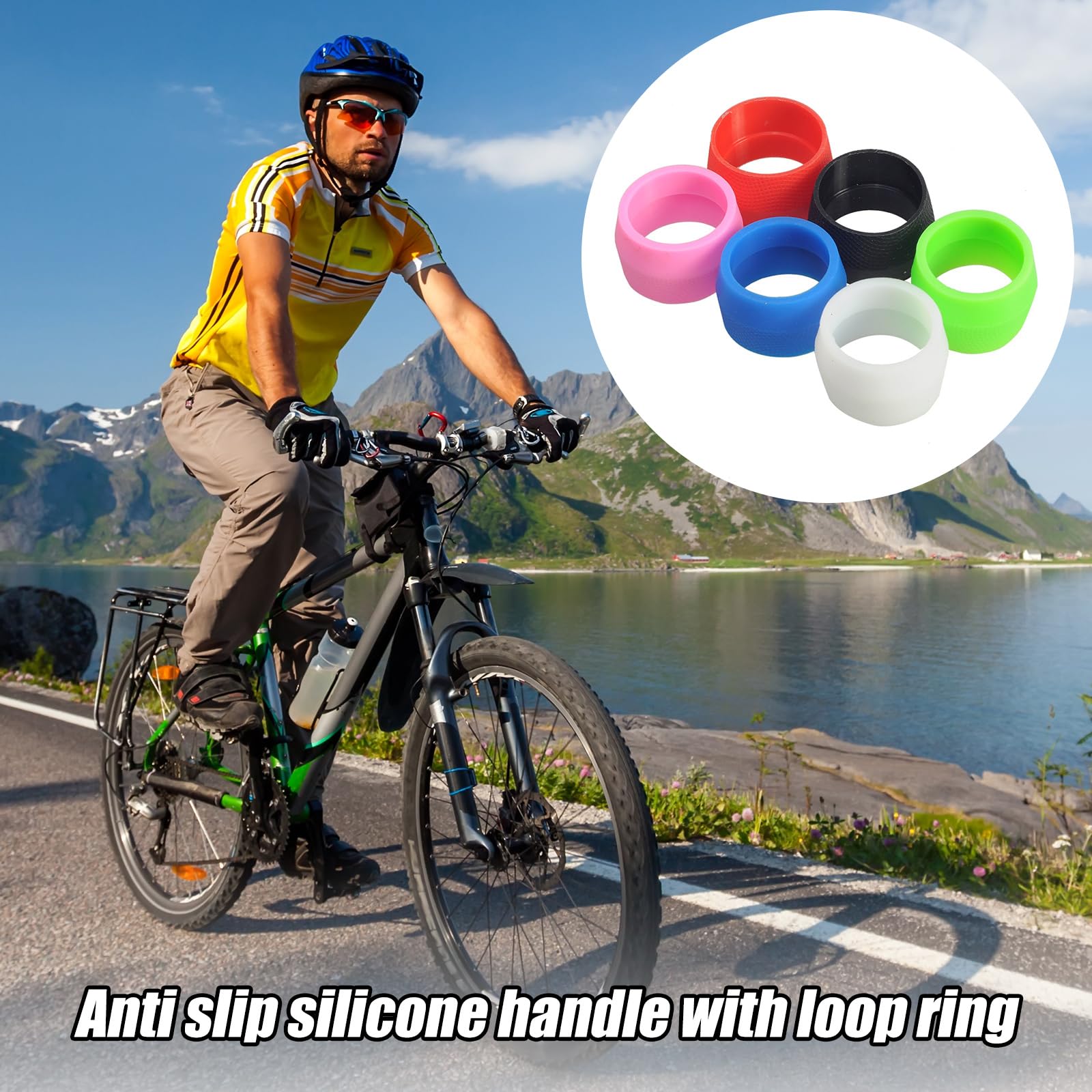 CHENZILIN Silicones Handlebars Wraps Road Cycling Comfortable Bicycles Handlebars Tape for City Or Mountain Cycling