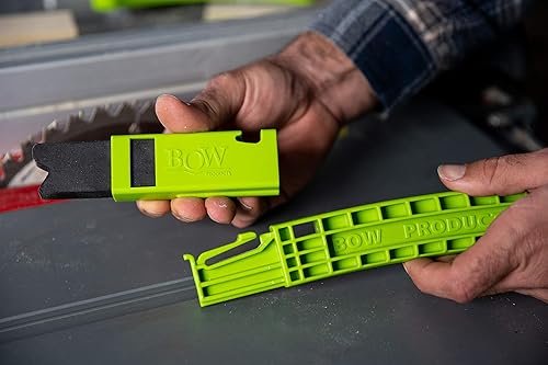 Miniatura 5 de BOW Products PushPRO PP1 - Barra de empuje para sierras de mesa - Bloque de empuje con punta de EVA que reduce las vibraciones y mejora el agarre
