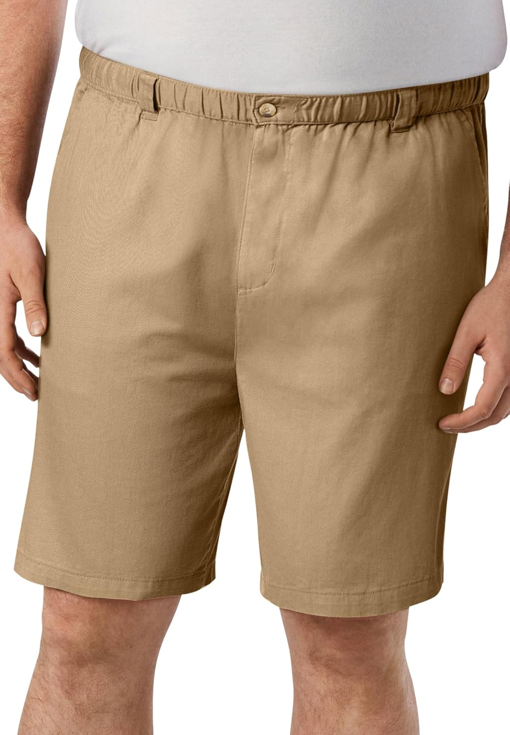 KingSize Knockarounds 8" Full Elastic Plain Front Shorts