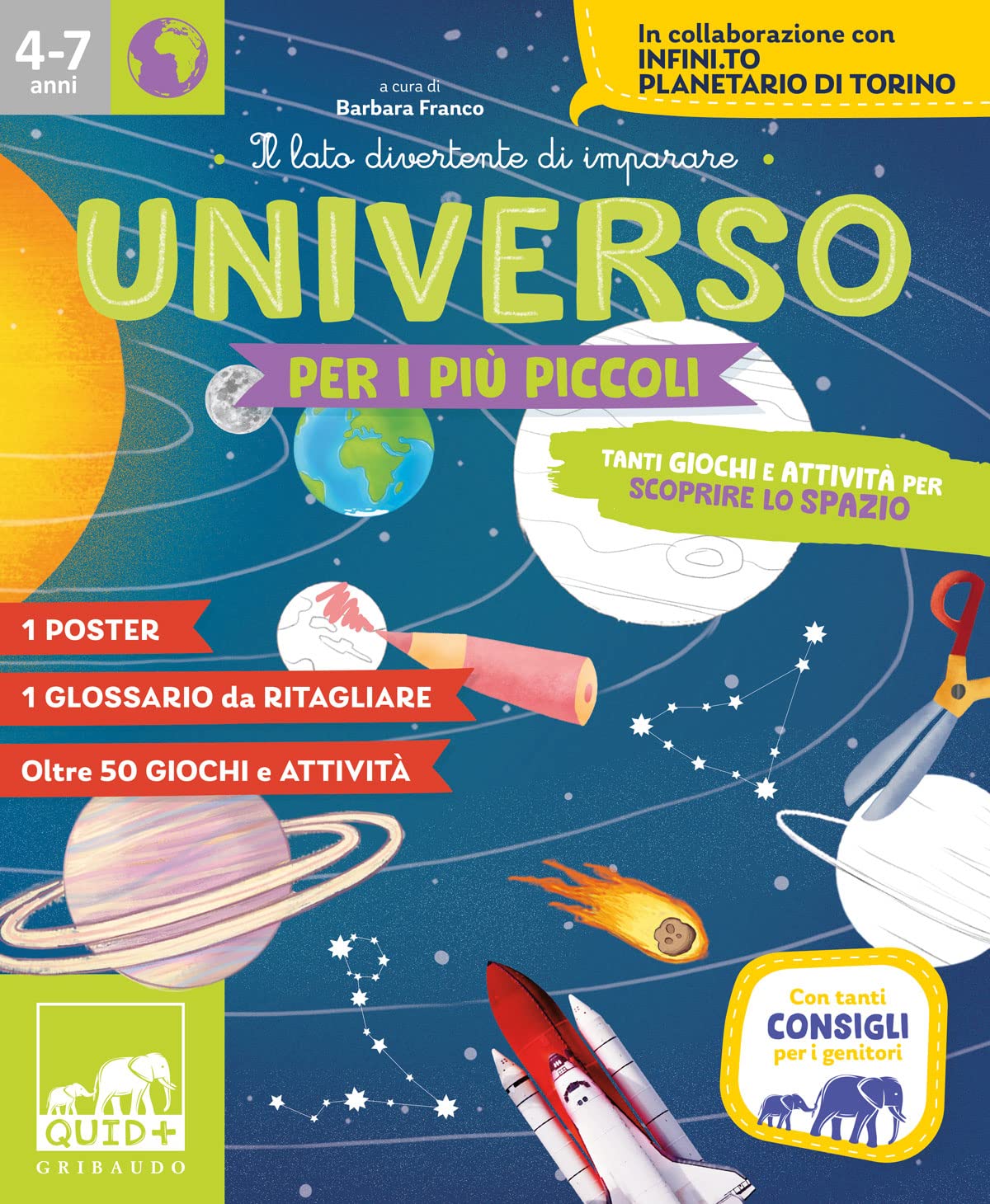 Universo Per I Più Piccoli. Tanti Giochi E Attività Per Scoprire Lo Spazio. Ediz. A Colori - 4