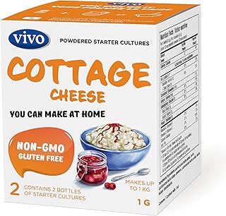 Vivo Cottage Cheese Starter. Box of 5. Makes up to 5 kg of Cottage Cheese