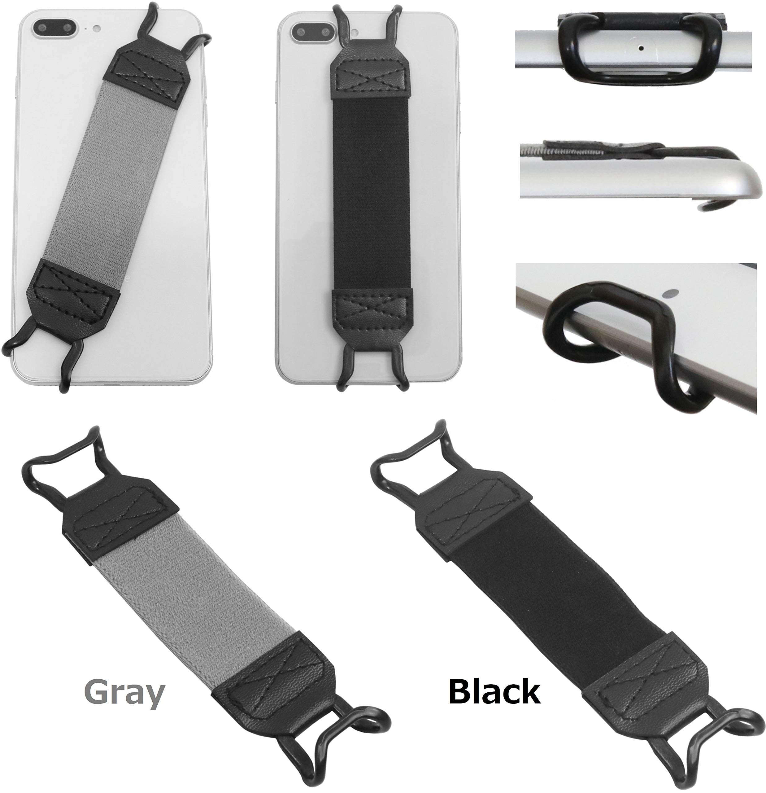 ハンド ストラップ ホルダー スマホ ユニバーサル 落下防止 ゴムバンド ハンド ストラップ ホルダー スマホ ユニバーサル 落下防止 ゴムバンド