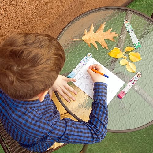 Miniatura 6 de Junkin 32 piezas de espaciadores para escritura, herramientas de escritura a mano, herramienta de espaciado para el aula, herramientas de gestión