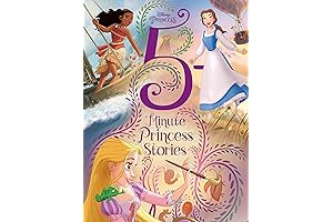 Disney Princess: 5-Minute Princess Stories - Captivating Tales for Young Enchanted Minds