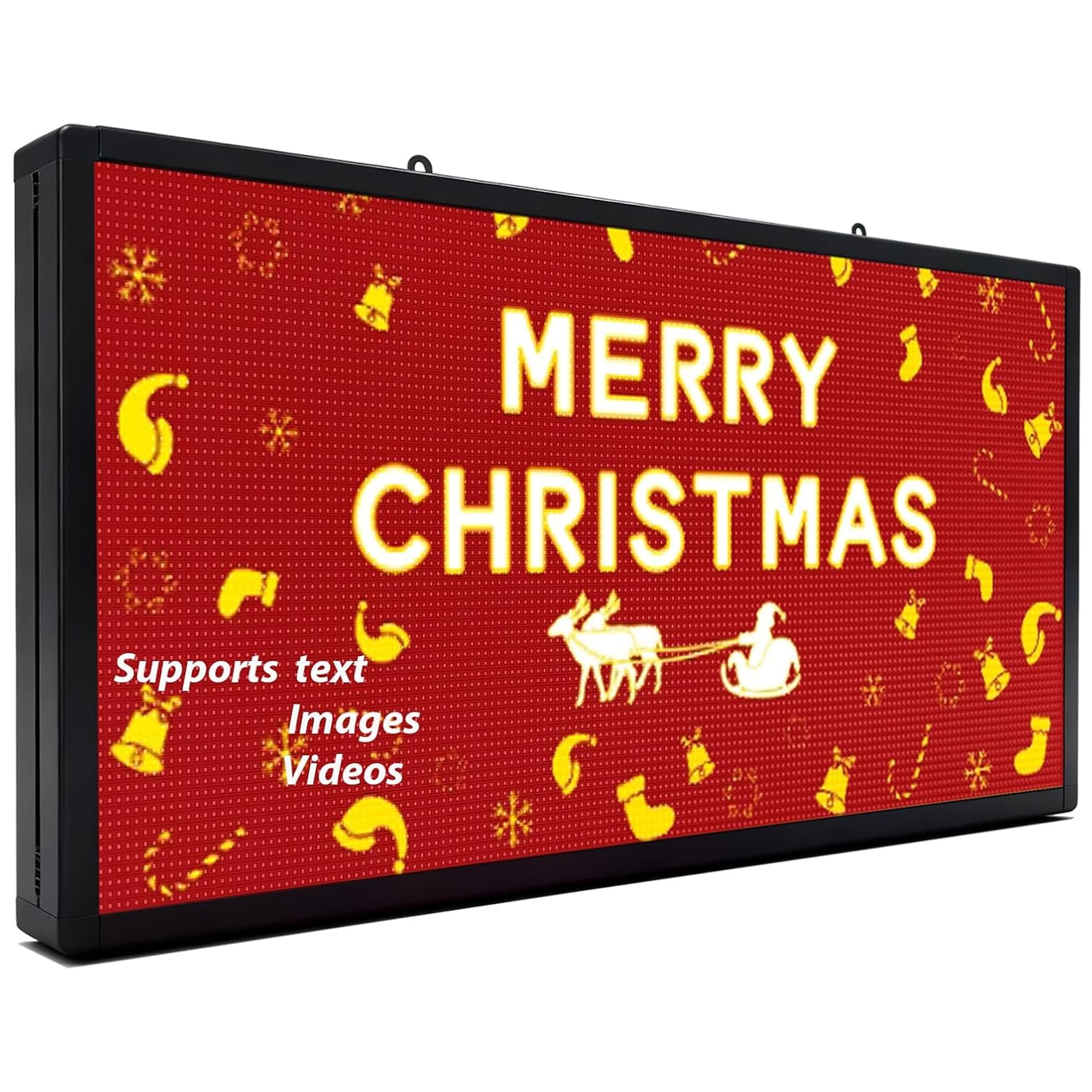 Amazon | 屋外用 看板 103X45CM 電光掲示板 横纵两用型 電光広告器