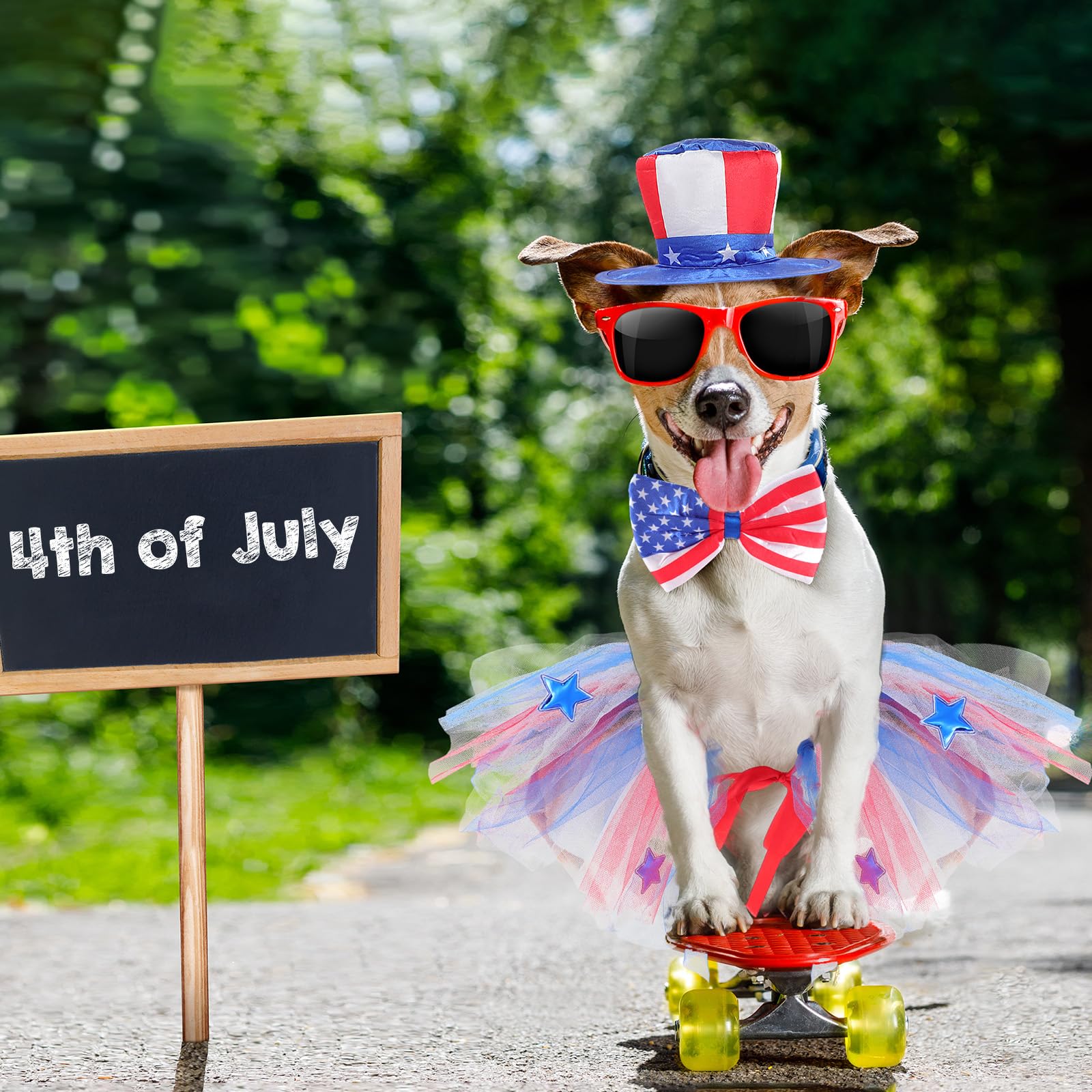 Uncle Sam Dog 4th Of July Outfits Uncle Sam Patriotic USA July 4th
