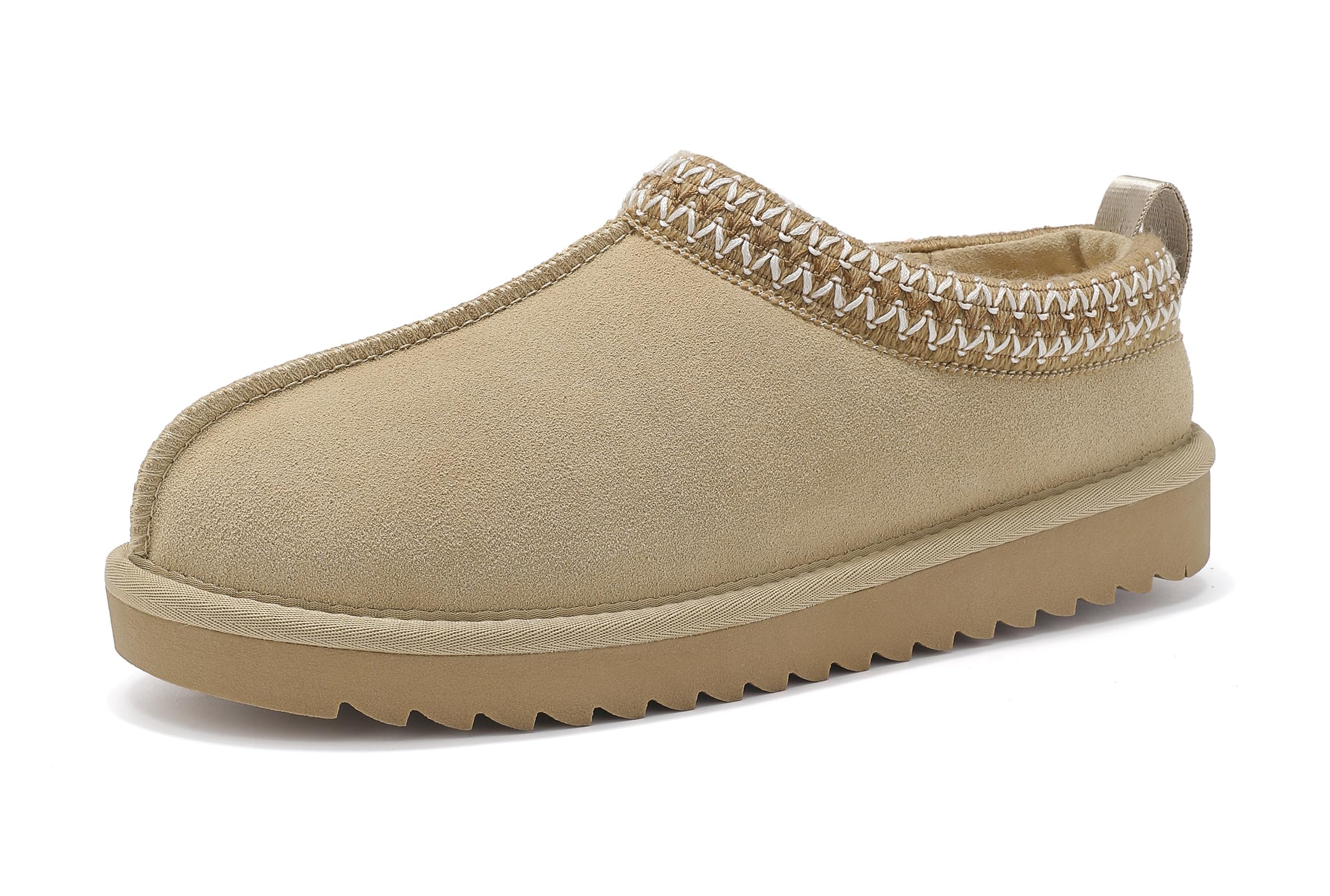 Dames Pluche Met Fleece Gevoerde Huisschoenen Met Indoor, Outdoor warme