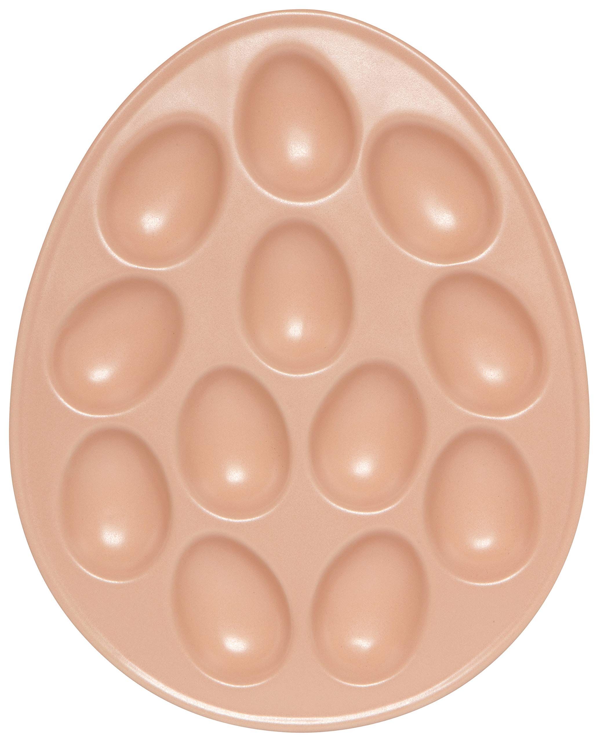 Now Designs L105002aa Pink Deviled Egg Tray