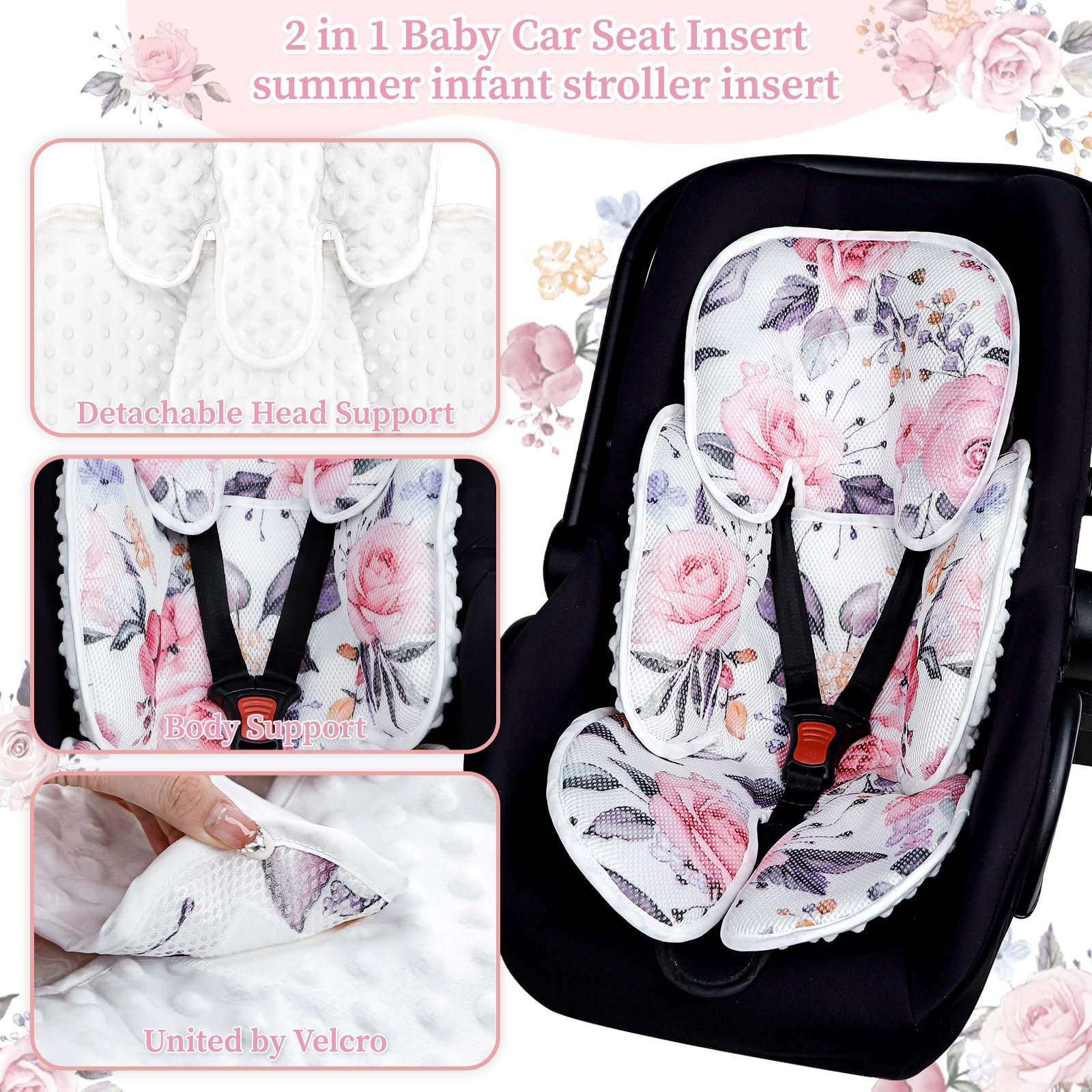 Seatbelt Cushion And Stroller Bag: Multi Purpose Safety Support System With Adjustable Straps For Baby Car Seats, Dining Chairs, And Luggage From Bian08, $46.46