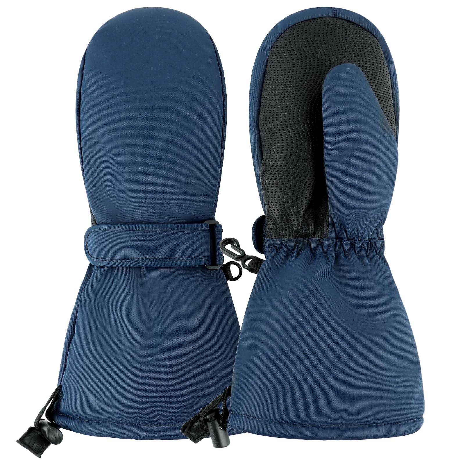 Duoyeree Toddler Winter Gloves, Waterproof Fleece Lined Ski Mittens 1-6Y