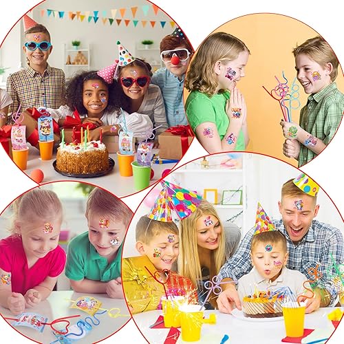 Miniatura 7 de Qpout 96 tatuajes temporales para el día de San Valentín para niños, 48 diseños lindos de corazón de amor, impermeables, calcomanías de tatuaje para