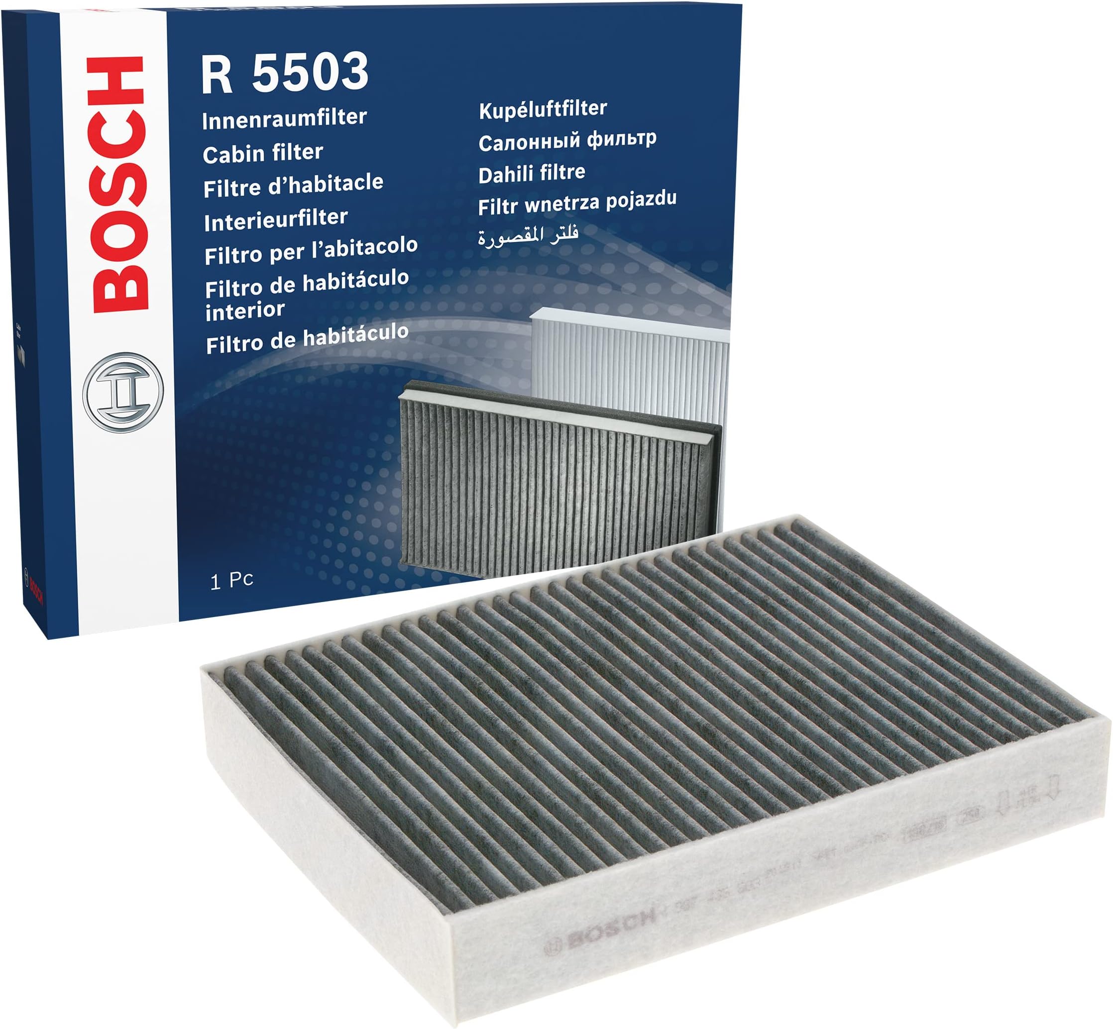 Bosch Cabin Filter Active 1 Active Carbon BMW Part Number: 1987435503