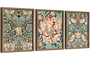 ANERZA Large Wall Art for Bedroom: Botanical Elegance