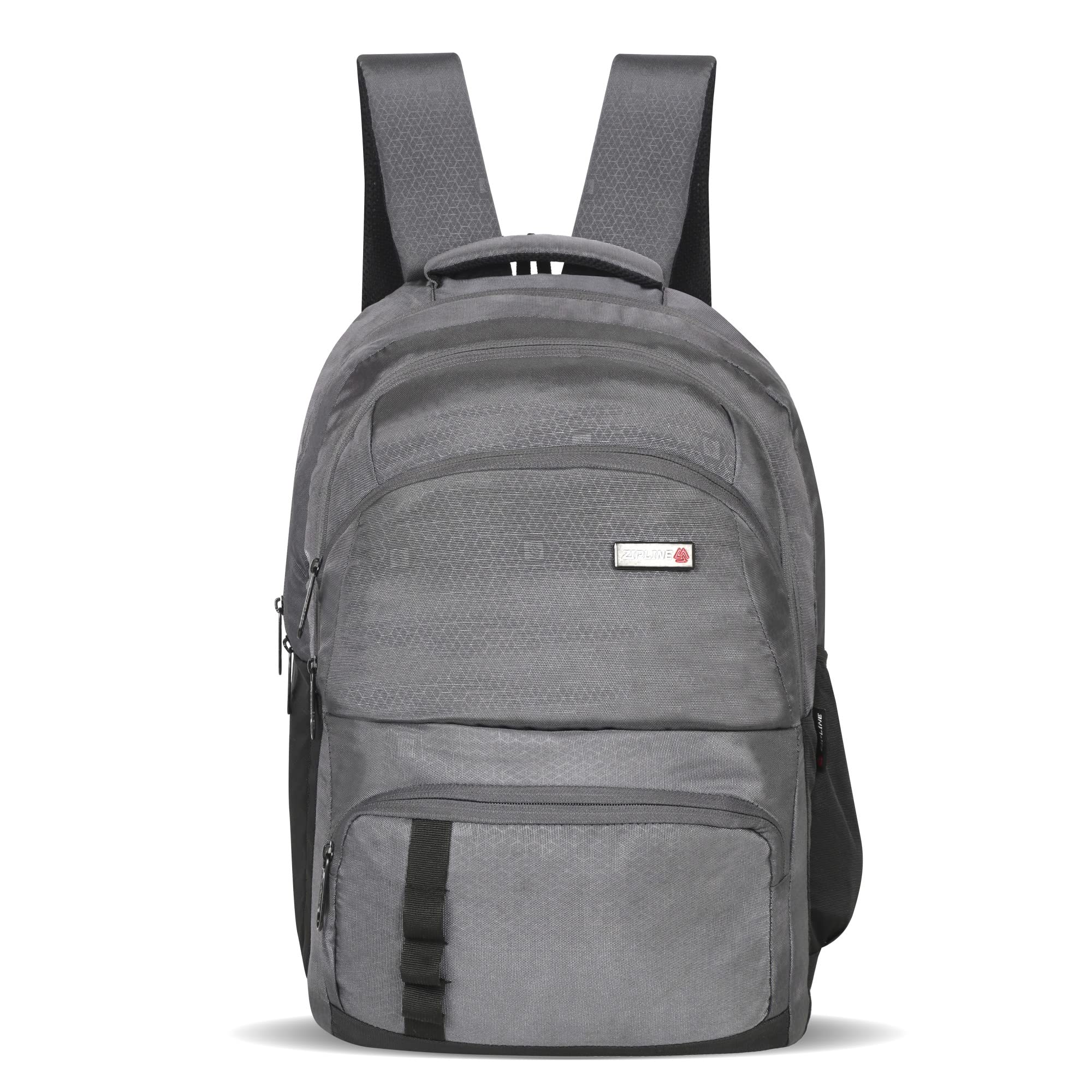zipline 35 Ltr, 19 inch Grey Laptop Backpack for Men & Women college girls boys fits 15.6 inch laptop macbook pro/tablet polyester Airline carry-on size-picture-12