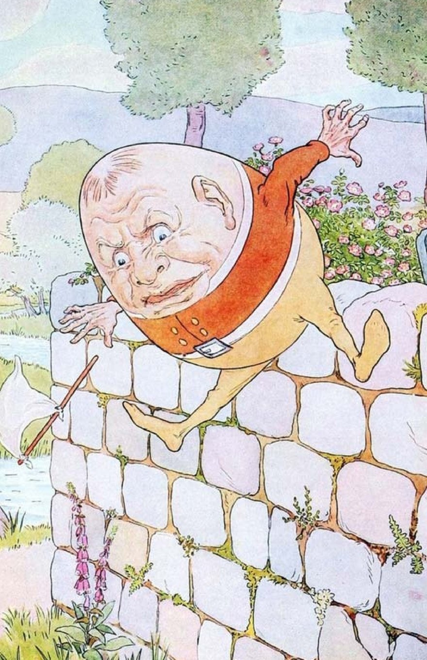 Humpty Dumpty Wide Rule Journal Diary