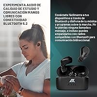 Vista 5 de AXIL XCOR PRO Auriculares inalámbricos Bluetooth — Auriculares HearPRO con control táctil — Mejora Bluetooth — Protección auditiva — Resistente al