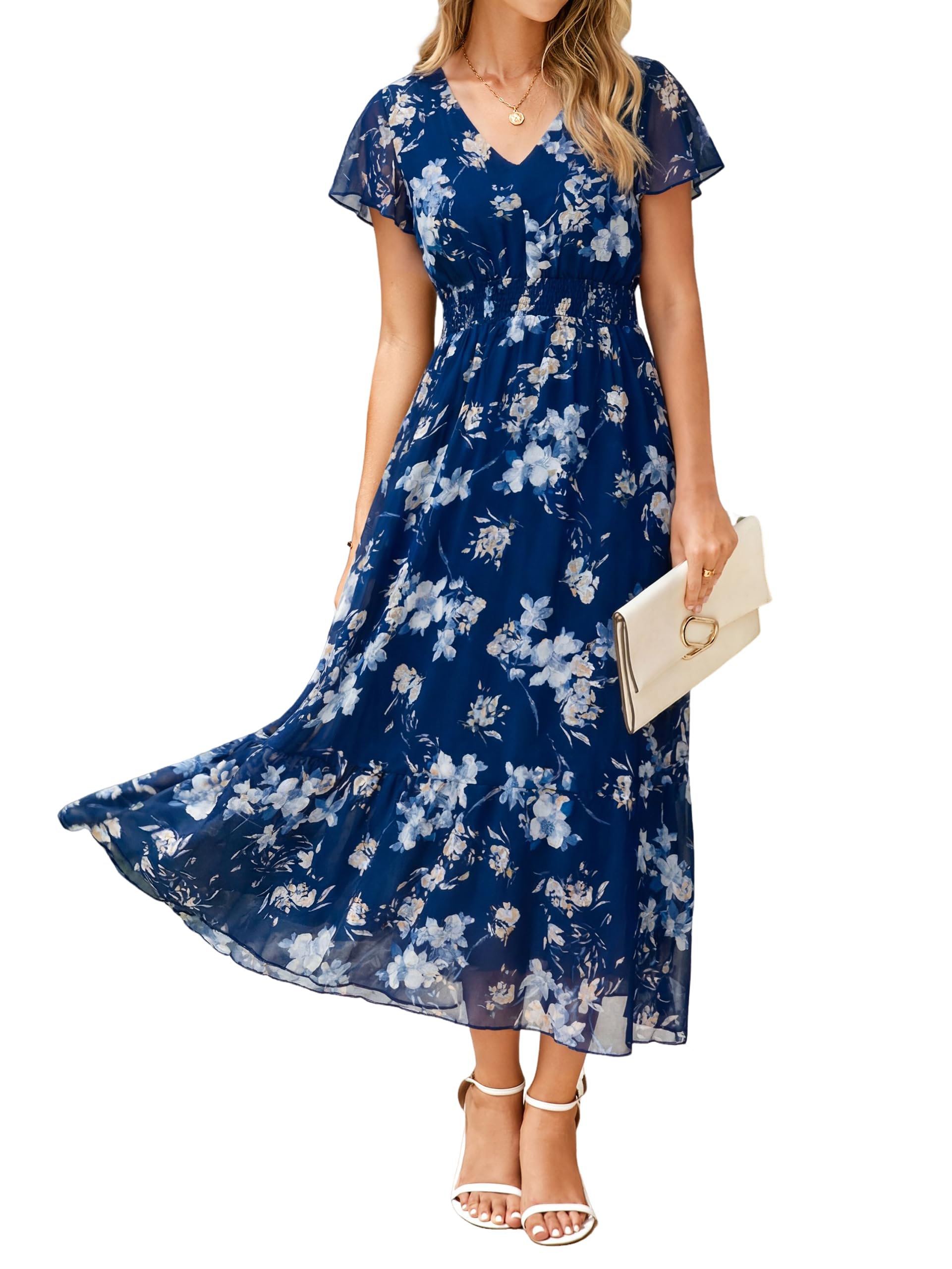 Simplee Chiffon Maxi