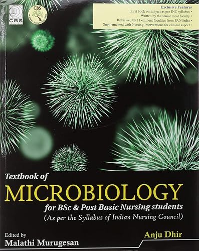 Textbook Of Microbiology For Bsc And Post Basic Nursing Students (Pb 2019) [Paperback] DHIR A
