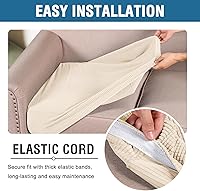 Vista 95 de H.VERSAILTEX Multi-Pieces Sofa Covers Stretch Couch Covers Form Fitted Seats and Back Cushions Covers