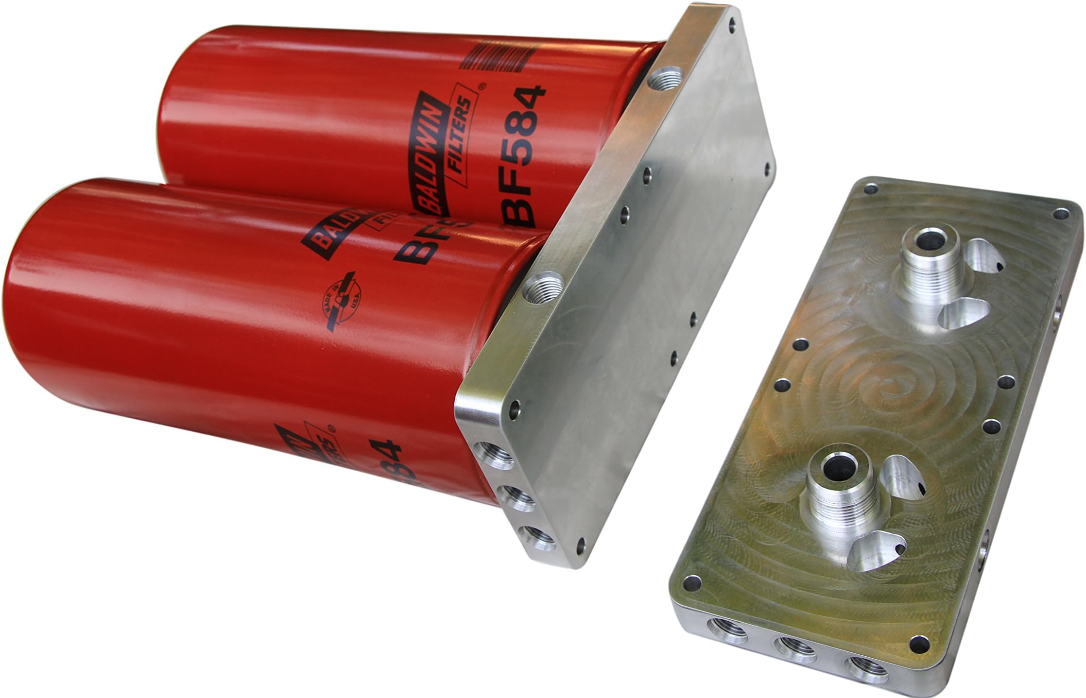Krane: FH-2 Dual Spin-on Fuel/oil Heated Filter Housing