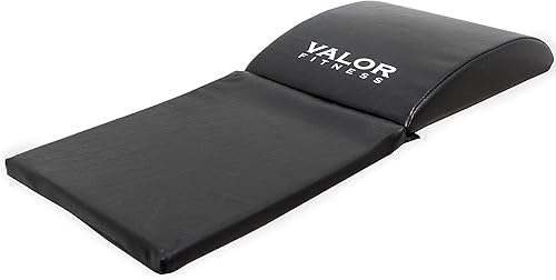 Valor Fitness Ab Mat con almohadilla desmontable – Soporte lumbar para el fortalecimiento del núcleo y entrenamientos abdominales
