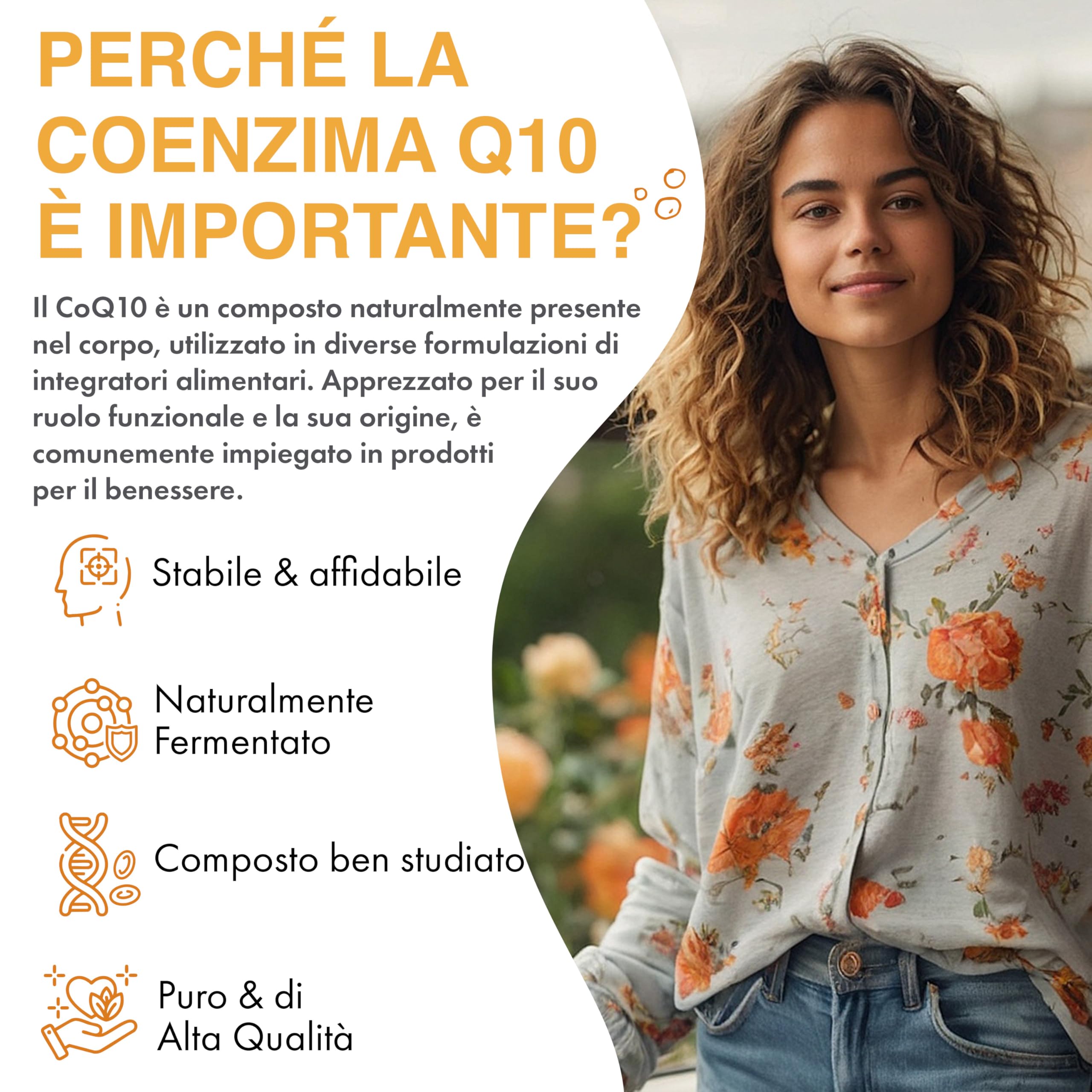 Source of Nature® Coenzima Q10 200mg - 120 Capsule Vegane (4 Mesi) | Ubichinone Bioidentico Fermentato Naturalmente | Alta Dose & 99% Puro | con BioPerine® Pepe Nero