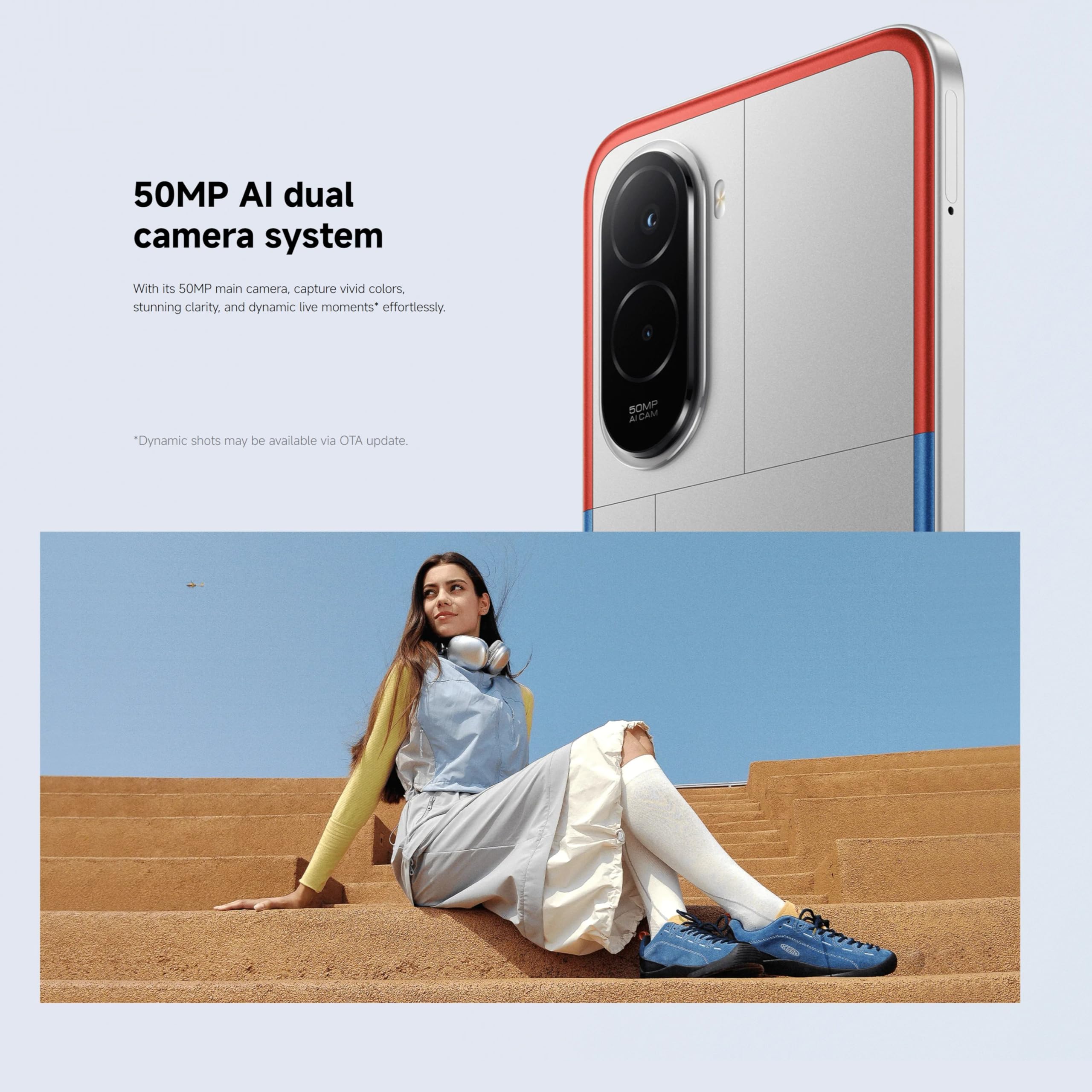 XIAOMI POCO M7, smartfon 8+256 GB, 6,9-calowy wyświetlacz FHD+ 144 Hz, Snapdragon 685, podwójny aparat AI 50 MP, 7000 mAh, czarny, ładowarka nie jest dołączona (wersja francuska + 2 lata) | Wyświetlacz 6,9" FHD+ 144 Hz, Snapdragon 685, podwójny aparat 50