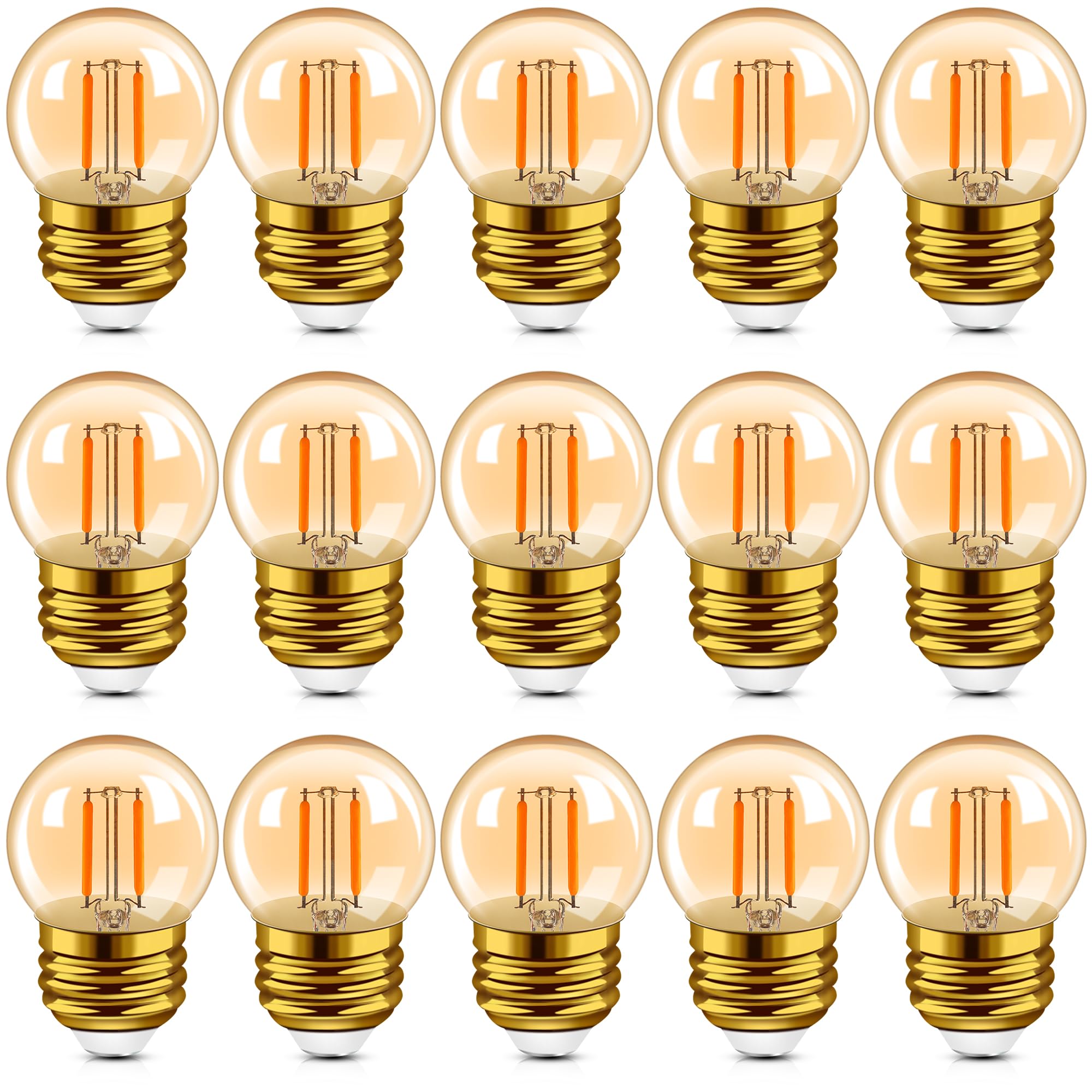 Bombillas mini globo G40 E27 para iluminación de bodas y eventos 8