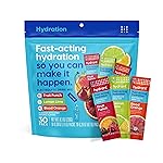 Hydrant - Hydration Powder Variety Pack, 30 Individual Instant Electrolyte Rehydration Packets - Low Sugar Drink Mix for Daily Use, Travel & Workouts