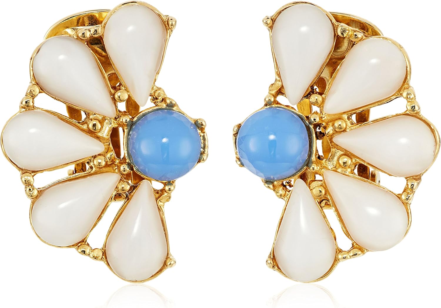 Ben-Amun Jewelry Garden Escape Daisy Clip-On - Amazon.com