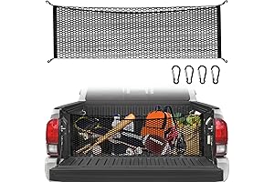 KarCoca Truck Bed Cargo Net - Durable Mesh Netting Organizer for Pickup...