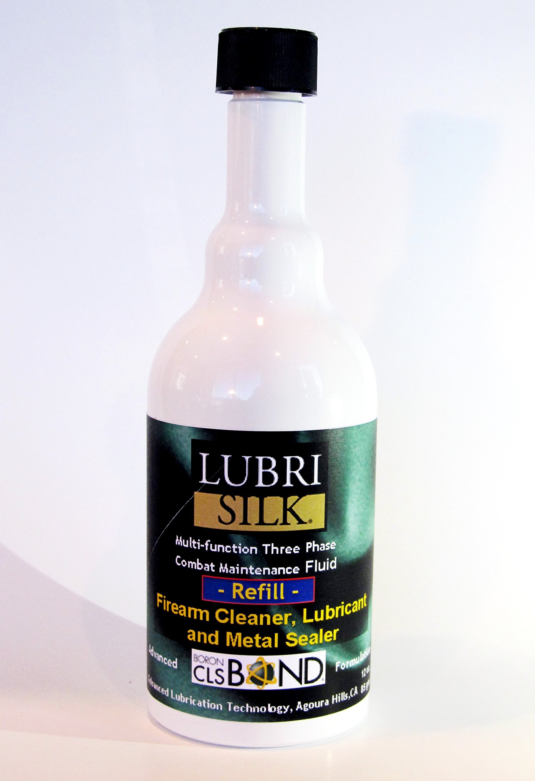 LubriSilk Firearm Cleaner, Lubricant & Metal Sealer, 8 oz Refill