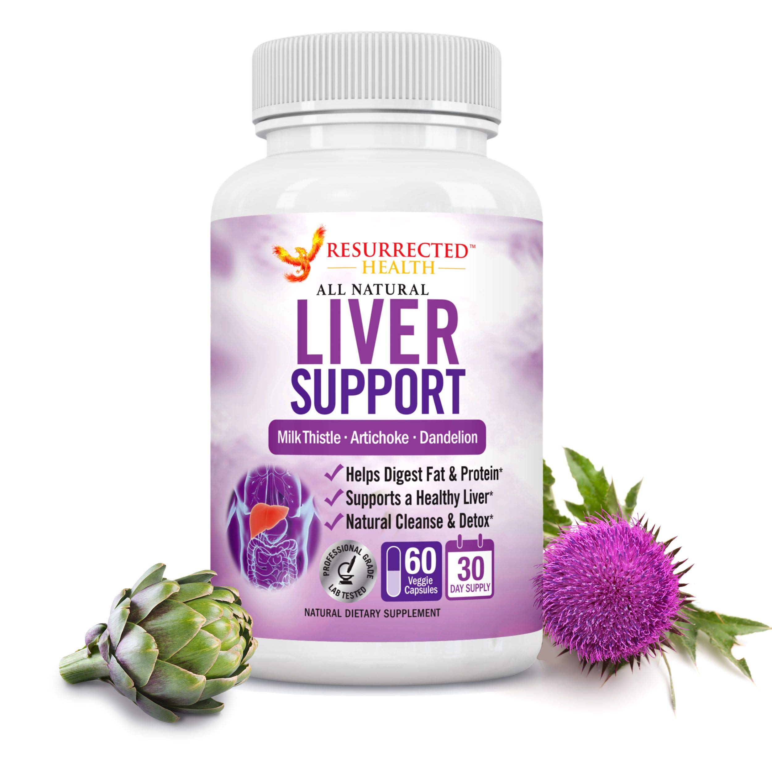 Buy Liver Cleanse Detox Liver Repair Formula with Milk Thistle Plant Based Liver Support