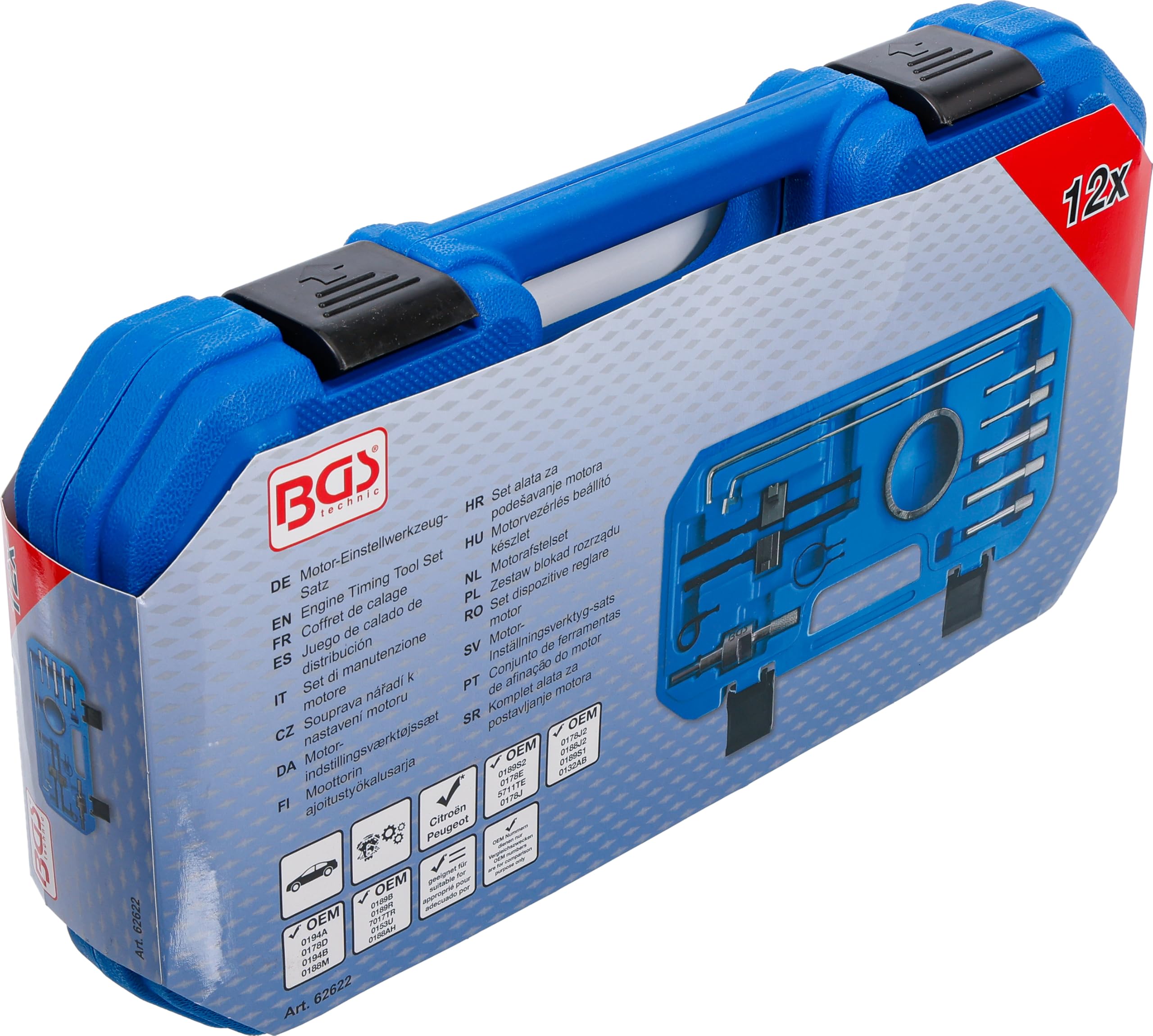 BGS 62622 | Set di manutenzione motore | per PSA 1.8, 2.0 16V benzina | Compatibile con: PEUGEOT 1007, 106 I, 106 II, 107, 2008 I, 205 I, 205 II, 205 Kasten/Schrägheck, 206 CC, 206 Schrägheck