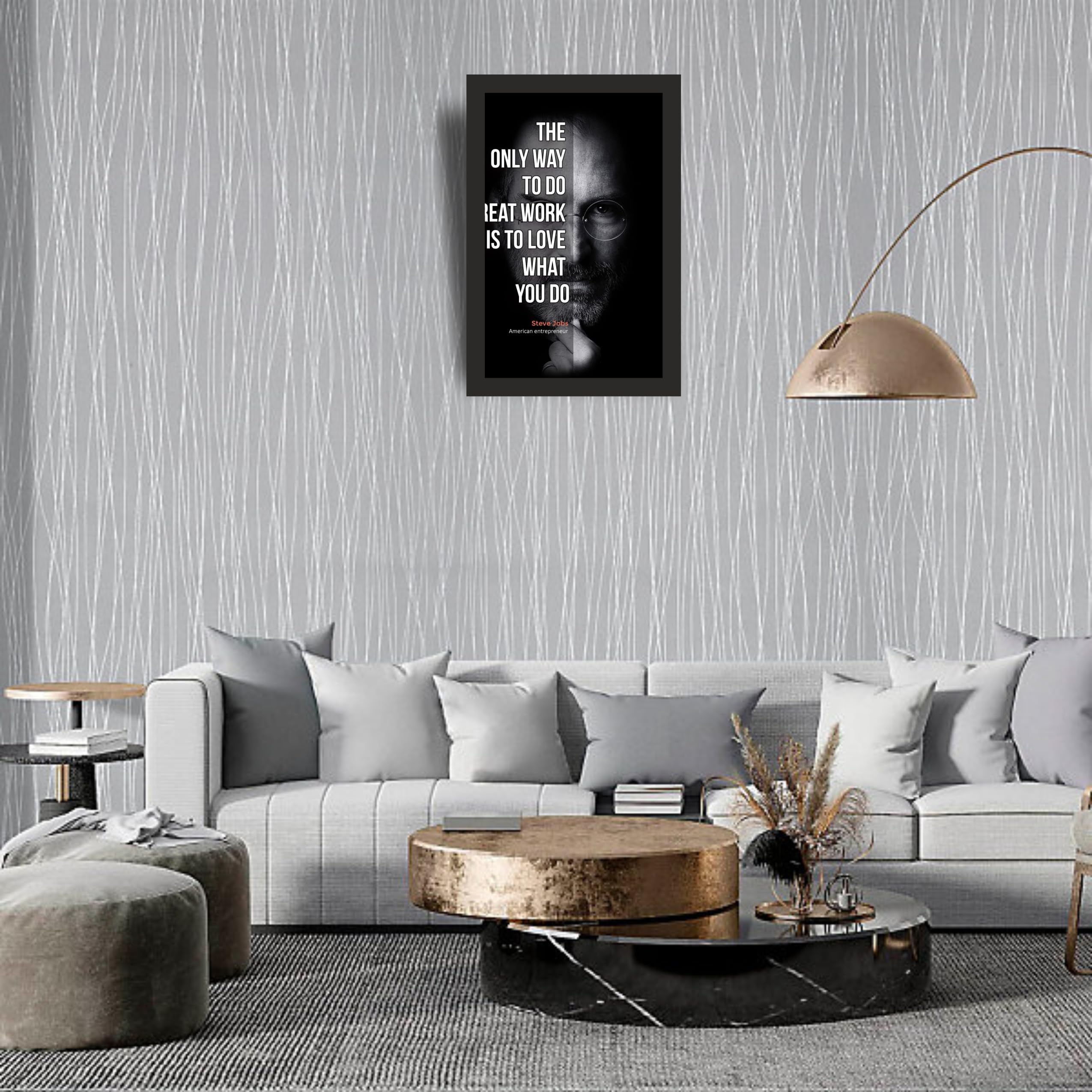 Great Work Love What You Do Quote Wall Art