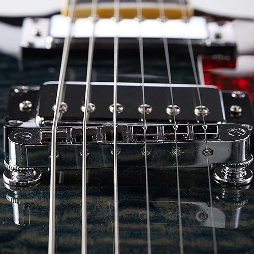 Miniatura 4 de GROTE Jazz - Bolsa de guitarra eléctrica semihueca, cuerpo trapecio, cola de puente para guitarra (negro02)