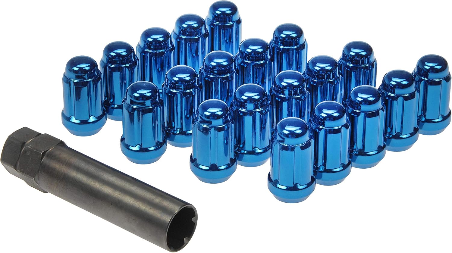 Dorman 711-655D Blue Spline Drive Lock Set M14-1.50 Compatible with Select Models, 21 Piece