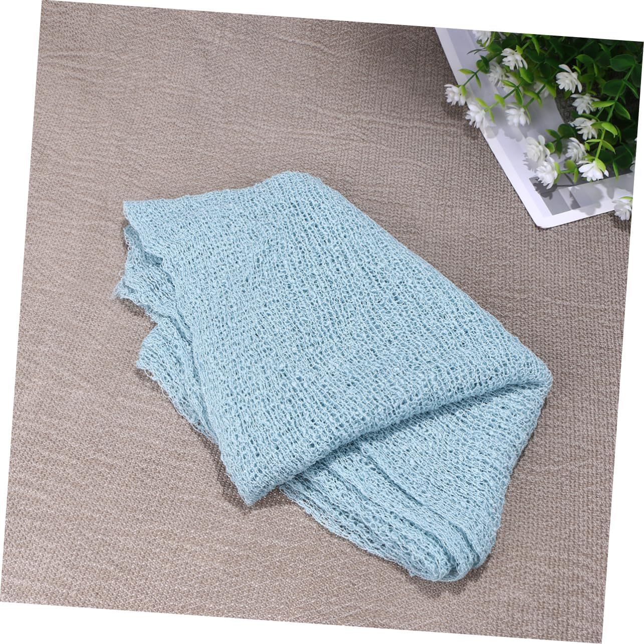 Swaddle Photography Props Soft Elastic Wrap for Newborns Photo Prop for Months - Image 5