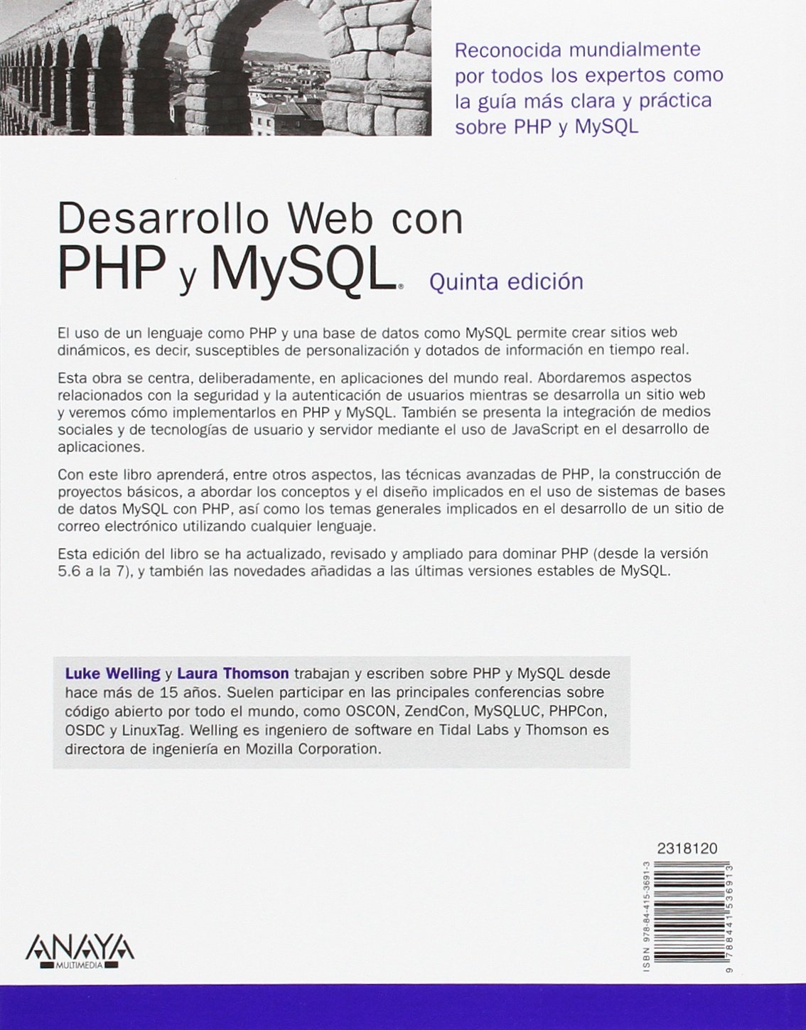 Desarrollo Web con PHP y MySQL. Quinta Edición (PROGRAMACIÓN)