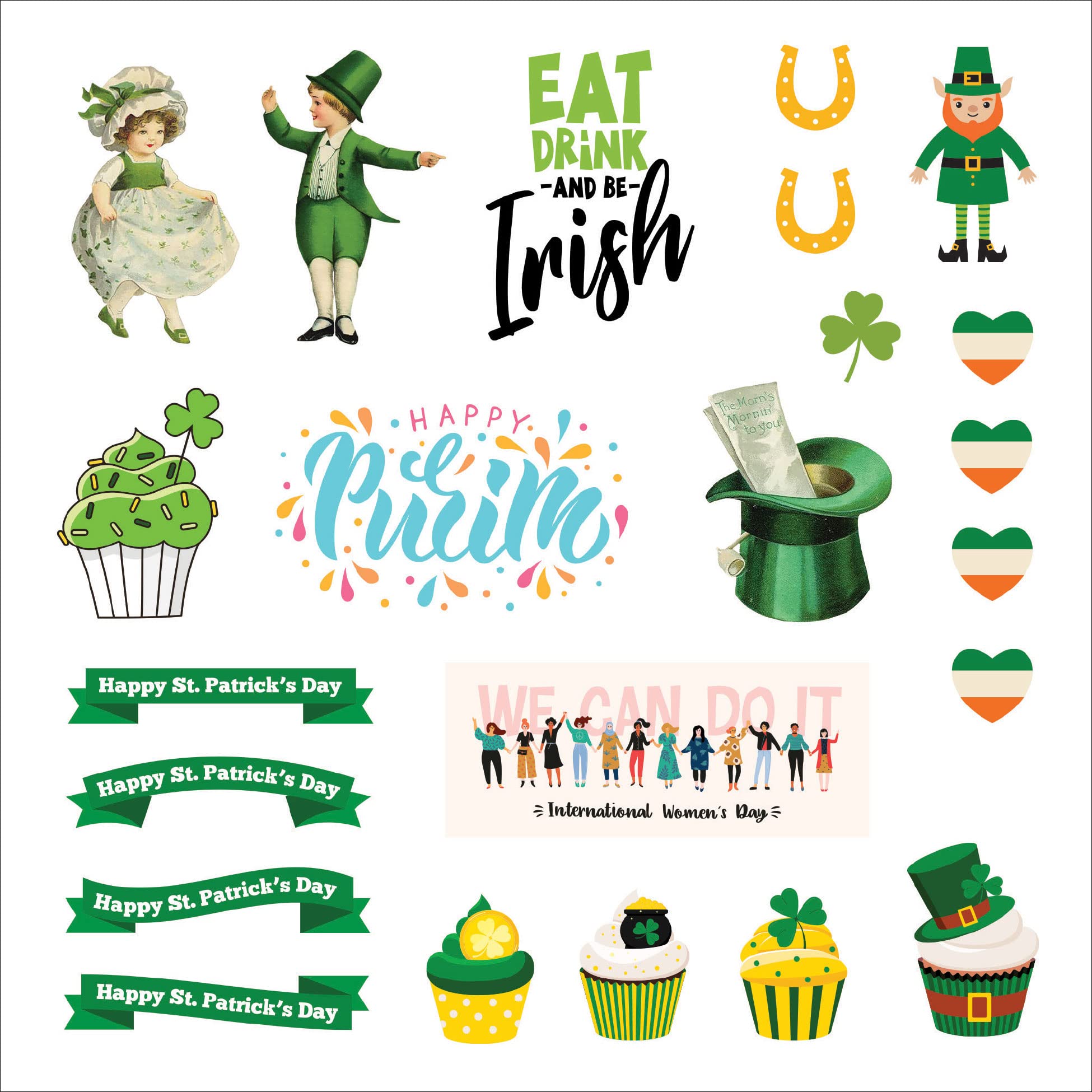 A Year in Stickers: Fun Pictures and Words to Highlight Celebrations