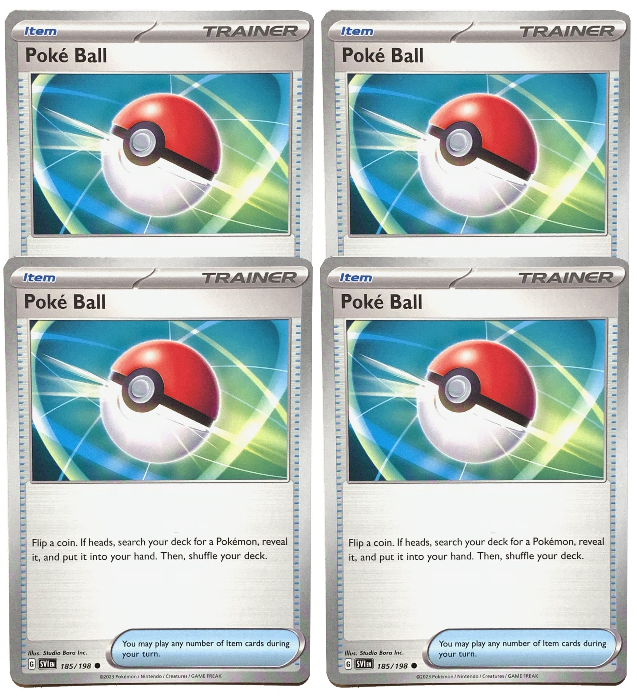 Amazon.com: Poke Ball 185/198 - Scarlet & Violet