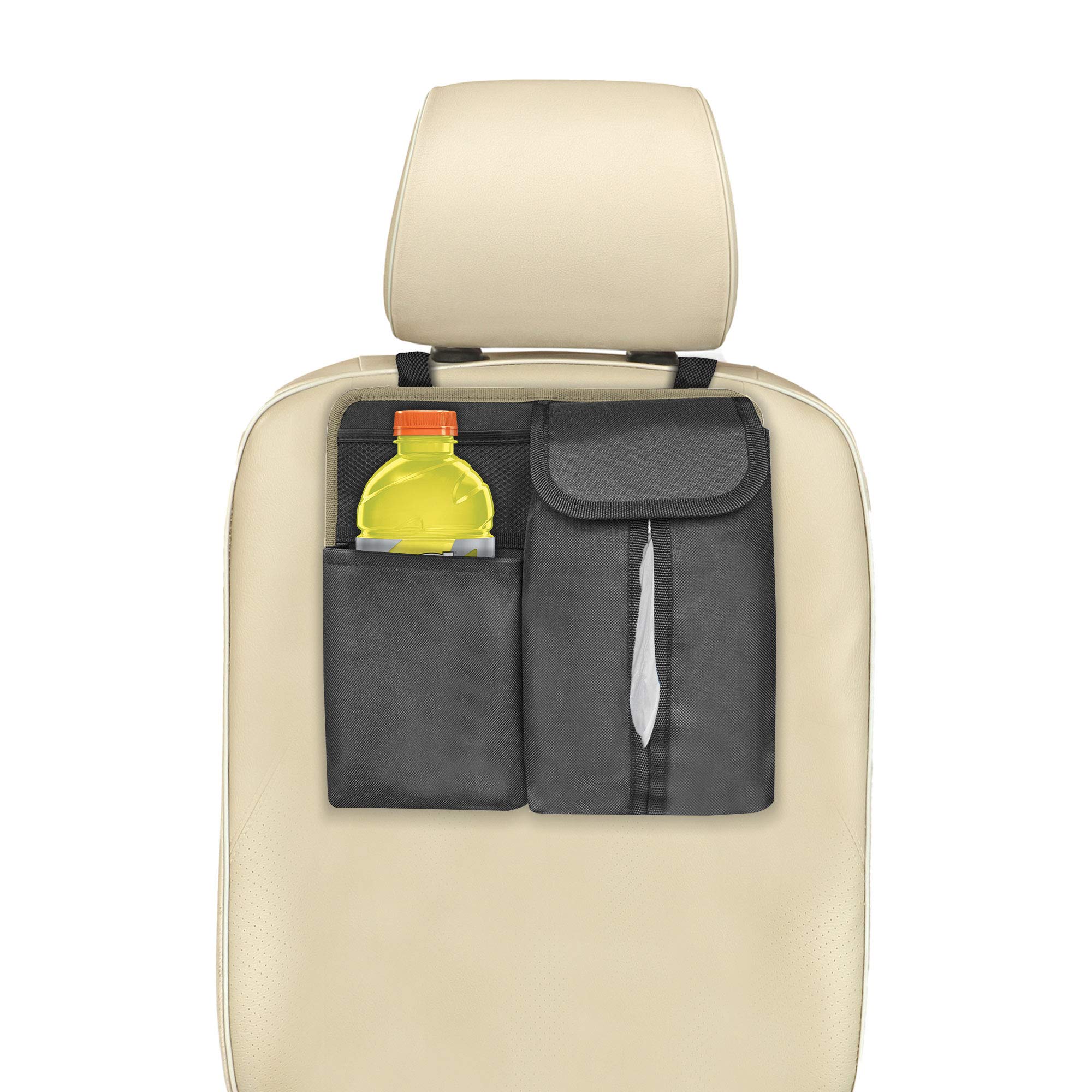 Organizador Genérico Para Asiento Trasero, Negro