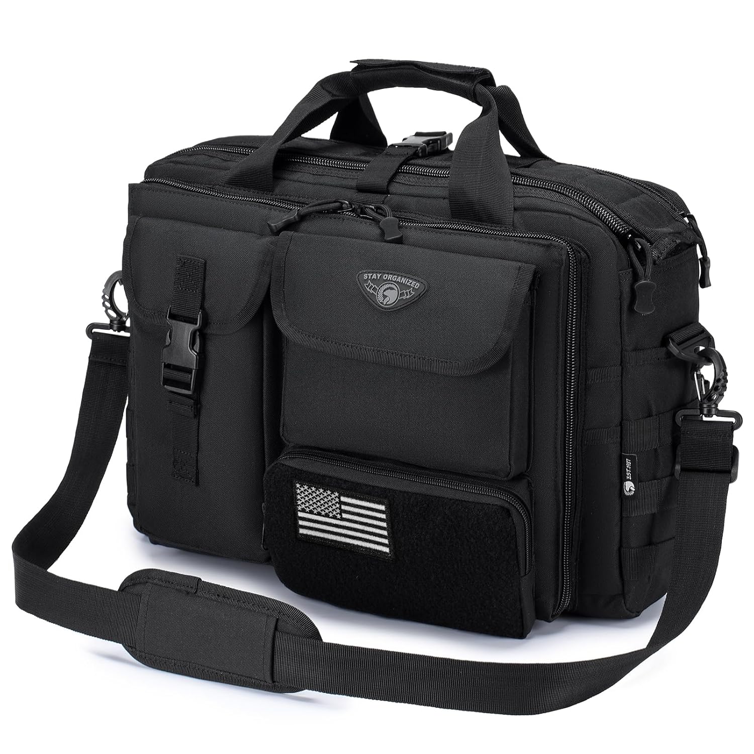 Stypos Tactical Messenger Bag Briefcase for Man Military Laptop Bag 14 Inch 15 6 Inch 17 3 Inch